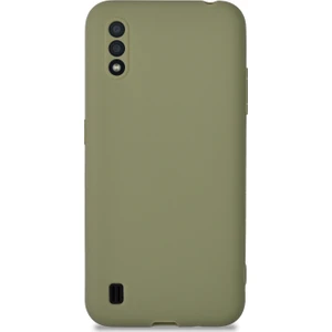 Caseart Samsung Galaxy A01 Kılıf Kamera Korumalı Premier Silikon Kapak - Su Yeşili