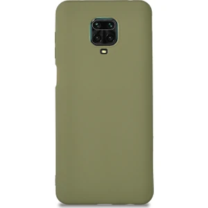 Caseart Xiaomi Redmi Note 9s Pro Kılıf Kamera Korumalı Premier Silikon Kapak - Su Yeşili