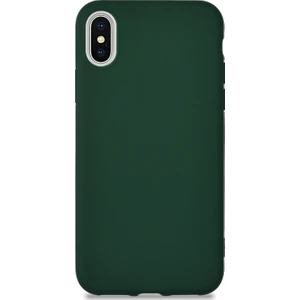 Caseart Apple iPhone XS Kılıf Kamera Korumalı Premier Silikon Kapak - Yeşil