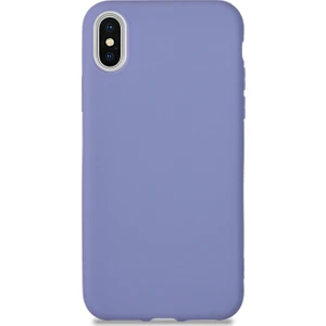 Caseart Apple iPhone XS Kılıf Kamera Korumalı Premier Silikon Kapak - Lila