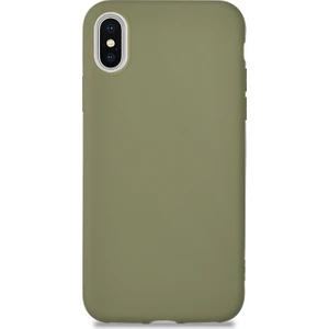 Caseart Apple iPhone XS Kılıf Kamera Korumalı Premier Silikon Kapak - Su Yeşili