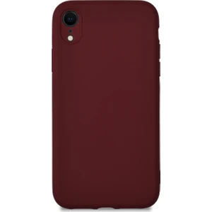 Caseart Apple iPhone XR Kılıf Kamera Korumalı Premier Silikon Kapak - Mürdüm