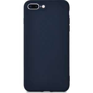 Caseart Apple iPhone 8 Plus Kılıf Kamera Korumalı Premier Silikon Kapak - Lacivert