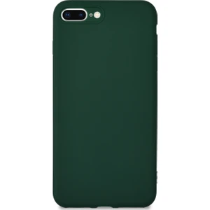 Caseart Apple iPhone 8 Plus Kılıf Kamera Korumalı Premier Silikon Kapak - Yeşil