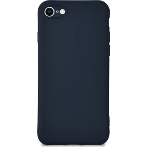 Caseart Apple iPhone 8 Kılıf Kamera Korumalı Premier Silikon Kapak - Lacivert
