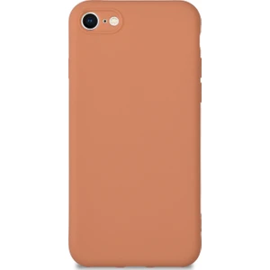 Caseart Apple iPhone 8 Kılıf Kamera Korumalı Premier Silikon Kapak - Pudra