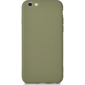 Caseart Apple iPhone 6 Kılıf Kamera Korumalı Premier Silikon Kapak - Su Yeşili