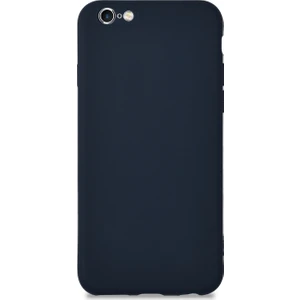 Caseart Apple iPhone 6 Kılıf Kamera Korumalı Premier Silikon Kapak - Lacivert