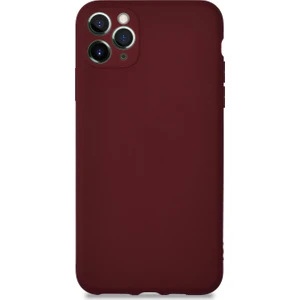Caseart Apple iPhone 11 Promax Kılıf Kamera Korumalı Premier Silikon Kapak - Mürdüm