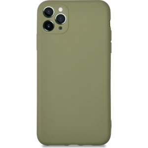 Caseart Apple iPhone 11 Promax Kılıf Kamera Korumalı Premier Silikon Kapak - Su Yeşili
