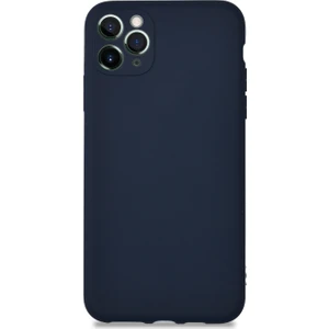 Caseart Apple iPhone 11 Promax Kılıf Kamera Korumalı Premier Silikon Kapak - Lacivert