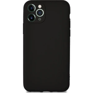 Caseart Apple iPhone 11 Pro Kılıf Kamera Korumalı Premier Silikon Kapak - Siyah