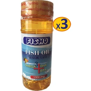 Omega 3 Balık Yağı 60 Kapsül - 3 Adet