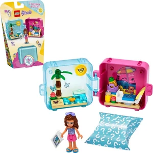 LEGO® Friends Olivia#nın Yaz Oyun Küpü 41412 (48 Parça), LEGO® Friends#ten Yeni Taşınabilir Oyuncak, 6 Yaşındaki Çocuklar için İdeal Hediyedir