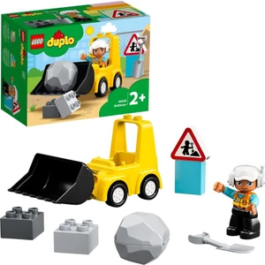 DUPLO® İnşaat Buldozeri 10930 - 2 Yaş ve Üzeri Çocuklar İçin Mini Buldozer İçeren Eğitici Oyuncak Yapım Seti (10 Parça)