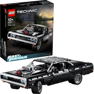 Technic Dom'un Dodge Charger'ı 42111 - 10 Yaş ve Üzeri Yüksek Performanslı Oyuncak Arabaları Seven Çocuklar için Koleksiyonluk Yaratıcı Oyuncak Model Yapım Seti (1077 Parça)