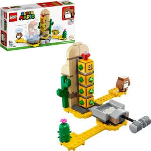 Super Mario# 71363 Çöl Pokey Ek Macera Seti Yapım Seti Yaratıcı Çocuklar için Koleksiyonluk  Oyuncak