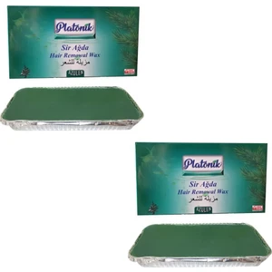 Azulen Kalıp Ağda 400 gr x 2'li (Yeşil-Normal Ciltler Için)