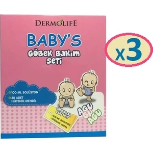 Baby's Göbek Bakım Seti - 3 Adet