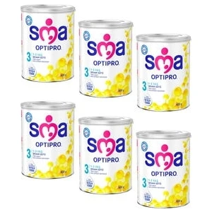 Sma 3 Optipro 1 - 3 Yaş Bebek Sütü 800 gr -6 Adet