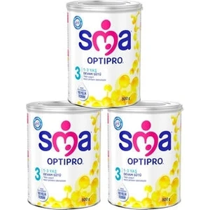 Sma 3 Numara 800 gr Optipro Çocuk Devam Sütü -3 Adet