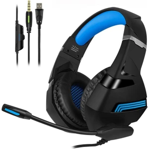 Profesyonel Oyuncu Kulaklığı Telefon Uyumlu Kulaküstü Gaming Kulaklık Siyah Renkli LED Pc/ps4/xbox Uyumlu