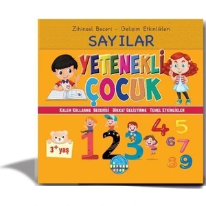 Safkan Kids Okul Öncesi Yetenekli Çocuk Sayılar 3+ - Süleyman Topcu