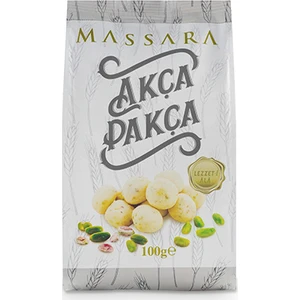 Akça Pakça Antep Fıstıklı Unlu Tereyağlı Kurabiye 100 gr