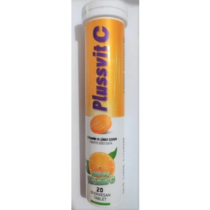 Leda C Vitamini ve Çinko İçeren 1000 mg 20 Efervesan Tablet