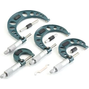 4 Parçalı Mikrometre Seti