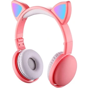 Kedi Kulak Kulaküstü Bluetooth 5.0 Kablosuz Kulaklık AL-32615