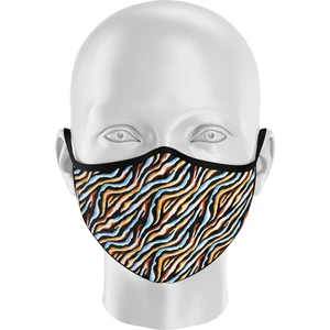Çocuk | Gümüş Iyonlu Yıkanabilir Maske - Ipeks, Neon Zebra