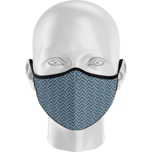 Gümüş Iyonlu Yıkanabilir Maske - Ipeks, Zikzak - 2