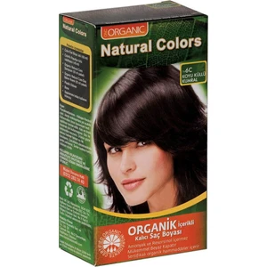 Natural Colors - Organik Kalıcı Saç Boyası No: 6c Koyu Küllü Kumral