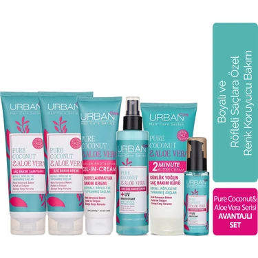 Urban Care Pure Coconut & Aloe Vera Serisi Avantajl Set Fiyat