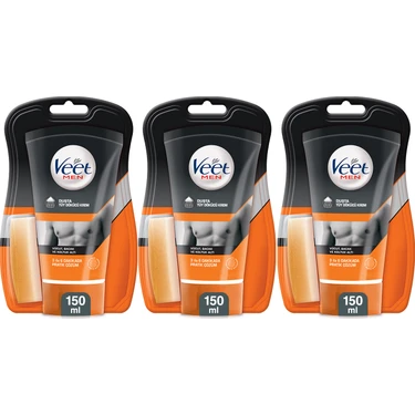 Veet Men Erkeklere Özel Duşta Tüy Dökücü Krem 150 ml X