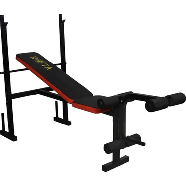 Rota Spor Fonksiyonel Bench Press Sehpası – Çelik Gövde, 3 Kademeli Ayar, Ev ve Spor Salonu