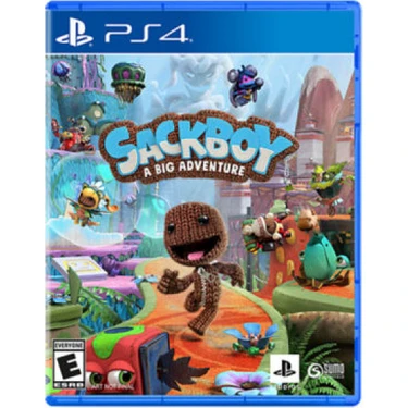 Sony Sackboy A Big Adventure PS4 Aksiyon Oyunu Çoklu Oyuncu Desteği ile Eğlenceli
