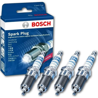 Bosch Renault Kangoo 1.2 16V 2001-2019 Iridyum Buji 4