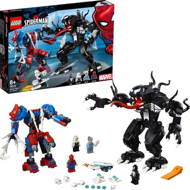 Lego Super Heroes 76115 Orumcek Robotu Venom A Karsi Fiyati