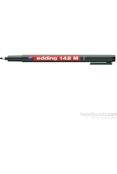 Edding Asetat Kalemi E-142M Siyah 10 Lu Ed14201