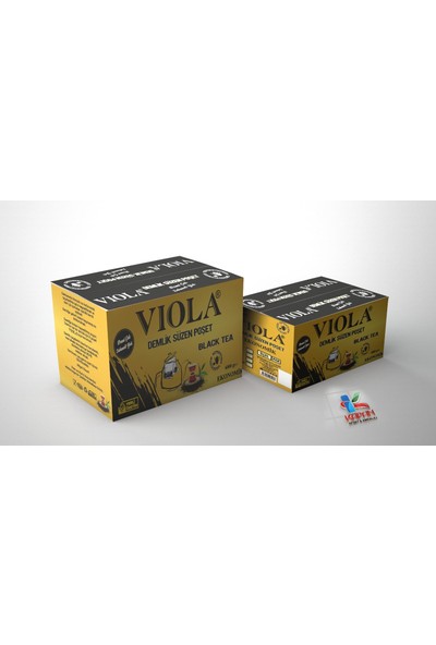 Viola Süzme Demleme Poşet Çay Demlik 6 kg - 30 gr x 200'LÜ
