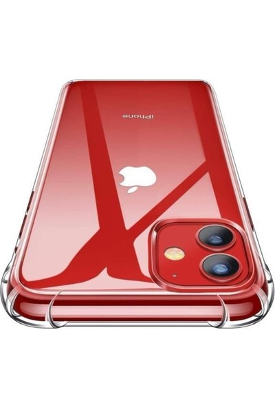 Atalay iPhone Antishock Premium Şeffaf Silikon Kılıf Apple Iphone 11 Pro Max