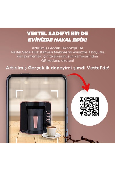 Vestel Sade R910 Türk Kahvesi Makinesi