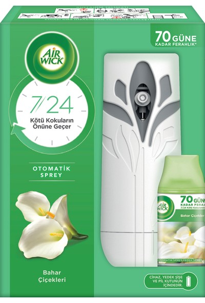 Air Wick Oda Kokusu Freshmatic Bahar Çiçekleri Kit + Yedek