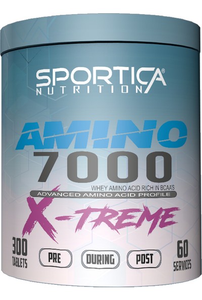 Sportica Nutrition Amino 7000 X-Treme 300 Tablet