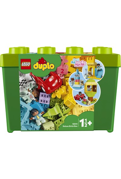 LEGO® DUPLO Classic 85 Parçalık Yapım Parçaları Lüks Yapım Kutusu (10914) - Çocuk Oyuncak Yapım Seti