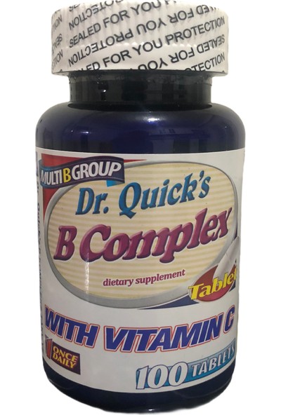 Dr. Quicks B Complex 100 Tablet