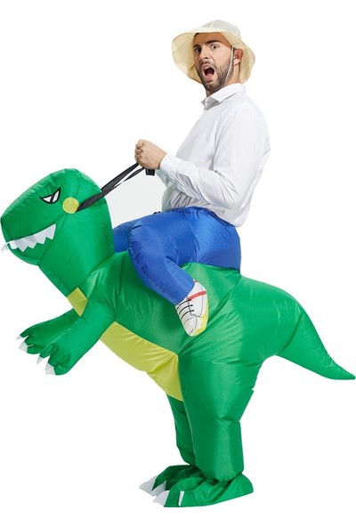 Toloco Şişme Dinozor T-Rex Kostümü