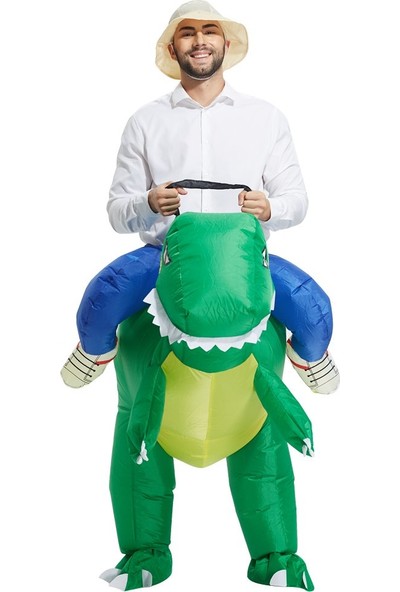 Toloco Şişme Dinozor T-Rex Kostümü